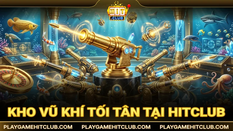 Kho vũ khí tối tân trợ lực cho thành viên săn cá tại HitClub